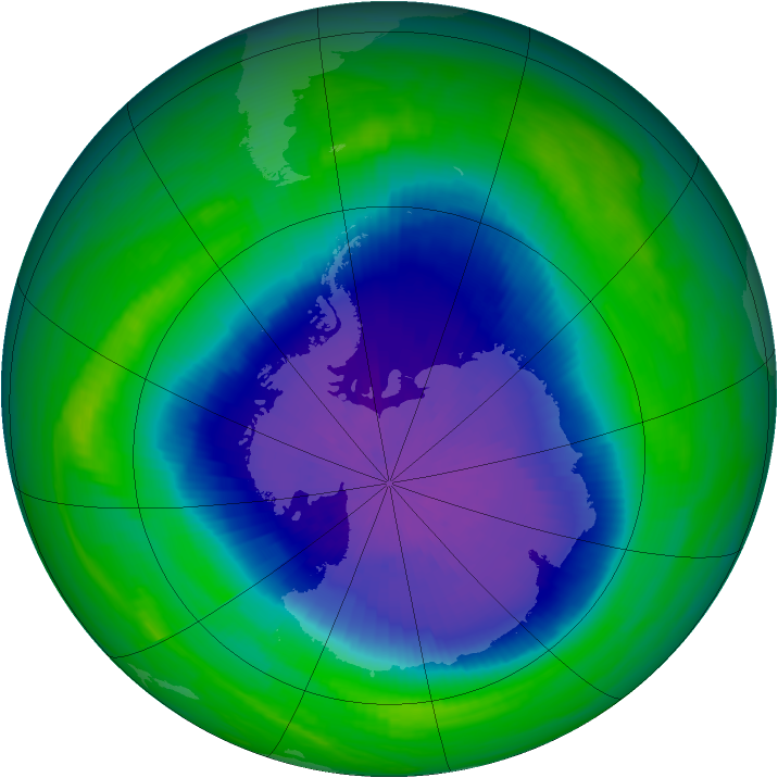 Ozone Map 1987-10-21